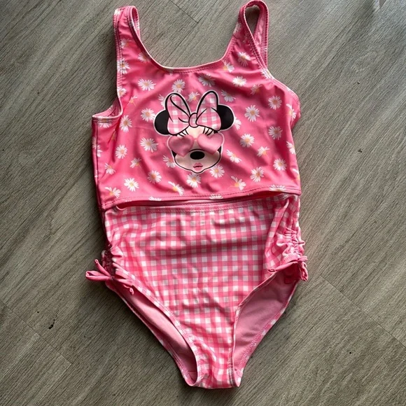 Pink Minnie swimsuit - Picture 1 of 3